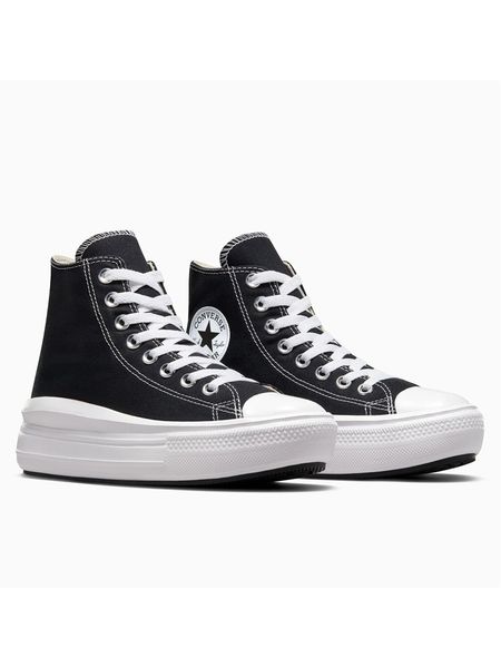 Converse Sneakersy "Chuck Taylor Move" w kolorze czarnym rozmiar: 40. Czarne trampki Converse, bez wzorów, za kostkę, bez zapięcia. Za 239.95 zł.
