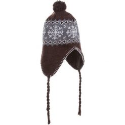 Czapka zimowa ASPEN uszatka brązowa CHIEMSEE CH-001-BR. Brązowe czapki bez wzorów. Za 14.24 zł.