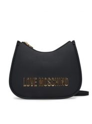 LOVE MOSCHINO Torebka JC4021PP1NKD0000 Czarny. Czarne listonoszki Love Moschino, bez wzorów, ze skóry, bez dodatków. Za 1,019.00 zł.