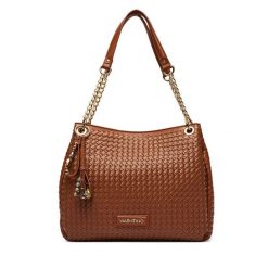 Torebka Valentino. Brązowe torebki klasyczne Valentino, bez wzorów, bez dodatków. Za 819.99 zł.