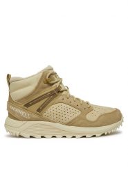 Merrell Trapery Wildwood Mid Ltr Wp J038298 Beżowy. Brązowe trapery i śniegowce Merrell, ze skóry. Za 569.99 zł.