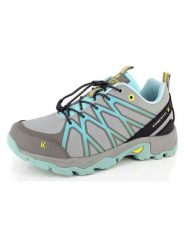Kimberfeel Buty turystyczne "Ubaye" w kolorze szaro-turkusowym rozmiar: 38. Szare trekkingi Kimberfeel, outdoorowe. Za 260.99 zł.
