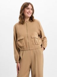 Zero Krótka marynarka damska Kobiety wiskoza beżowy jednolity, 38. Brązowe marynarki i żakiety Zero, bez wzorów, z wiskozy, eleganckie. Za 329.95 zł.