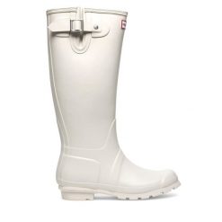 Kalosze Hunter. Białe kalosze Hunter, bez wzorów. Za 279.99 zł.