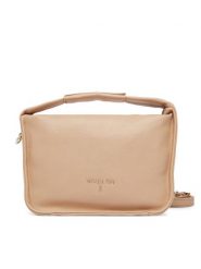 Patrizia Pepe Torebka 8B0316/L177-R874 Beżowy. Brązowe torebki klasyczne Patrizia Pepe, bez wzorów, ze skóry, bez dodatków. Za 1,039.00 zł.