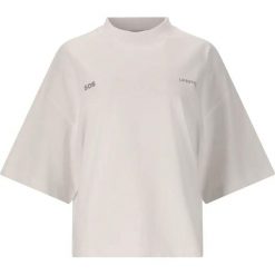 T-shirt damski SOS Iraya. Białe t-shirty SOS, bez wzorów, bez kołnierzyka, bez ramiączek. Za 239.50 zł.