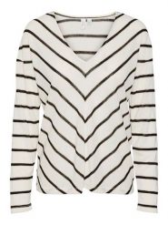 Vero Moda Bluzka "Otilje" w kolorze białym rozmiar: S. Białe bluzki Vero Moda, s, bez wzorów, bez kołnierzyka, bez ramiączek. Za 32.98 zł.