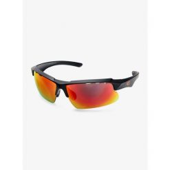 Okulary na rower GOG Faun - black/poly.red. Czarne okulary przeciwsłoneczne GOG, bez wzorów, sportowe. Za 167.99 zł.