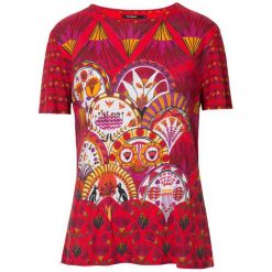 Desigual T-Shirt Damski Ts Radiance M Czerwony. T-shirty Desigual. Za 179.00 zł.