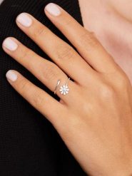 Lodie Silver Srebrny pierścionek rozmiar: onesize. Szare pierścionki Lodie Silver, srebrne. Za 113.90 zł.