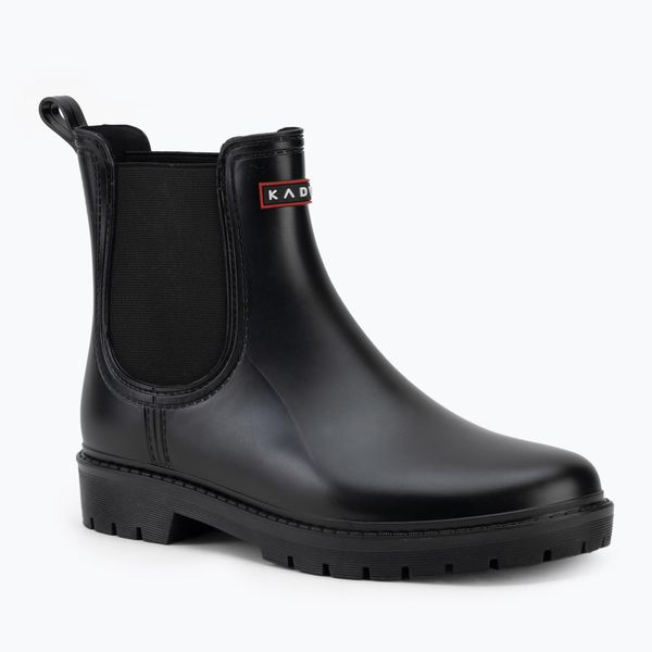 Kalosze damskie KADVA RainCore WMNS. Czarne kalosze KADVA, bez wzorów, z gumy. Za 59.99 zł.