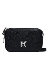 Karl Lagerfeld Jeans Torebka B4W30167 Czarny. Czarne listonoszki Karl Lagerfeld Jeans, bez wzorów, z jeansu, bez dodatków. Za 529.99 zł.