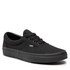 Tenisówki Vans. Czarne trampki Vans, bez wzorów, bez zapięcia. Za 179.99 zł.