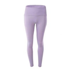 Legginsy Damskie Lemini. Fioletowe legginsy IQ, l, bez wzorów, z elastanu, z podwyższonym stanem. Za 226.76 zł.