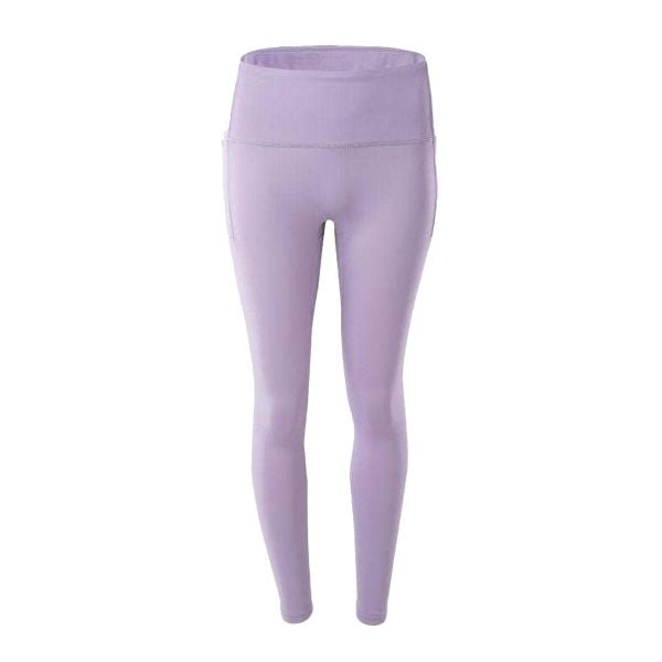 Legginsy Damskie Lemini. Fioletowe legginsy IQ, l, bez wzorów, z elastanu, z podwyższonym stanem. Za 158.50 zł.