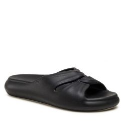 Klapki Melissa. Czarne klapki Melissa, bez wzorów, bez obcasa. Za 399.99 zł.
