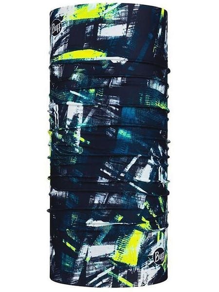 Buff Szal-koło w kolorze granatowym rozmiar: onesize. Niebieskie szaliki Buff, bez wzorów, z materiału. Za 73.93 zł.