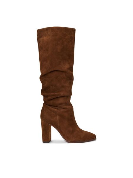 LAUREN RALPH LAUREN Kozaki 802937807002 Brązowy. Brązowe kozaki Lauren Ralph Lauren, ze skóry, bez obcasa, na słupku, bez zapięcia. Za 989.99 zł.