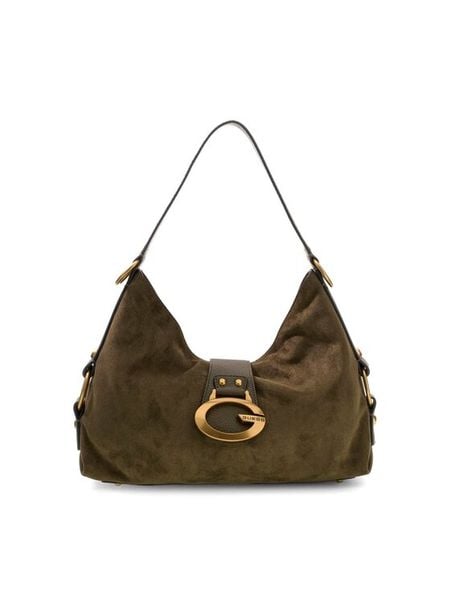 Guess Torebka 183661 Zielony. Zielone listonoszki Guess, z aplikacjami, bez dodatków. Za 674.99 zł.