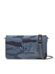 Marc Jacobs Torebka The Camo Cacquard Chain Mini Bag 2R4SMN015S03 Niebieski. Niebieskie torebki klasyczne Marc Jacobs, bez wzorów, z materiału, bez dodatków. Za 729.99 zł.