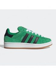 Adidas Skórzane sneakersy "Campus 00s" w kolorze ciemnozielonym rozmiar: 38. Zielone trampki Adidas, bez wzorów, bez zapięcia. Za 357.63 zł.