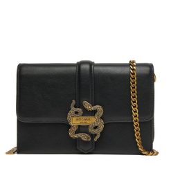 Torebka Just Cavalli. Czarne torebki klasyczne Just Cavalli, bez wzorów, bez dodatków. Za 669.99 zł.