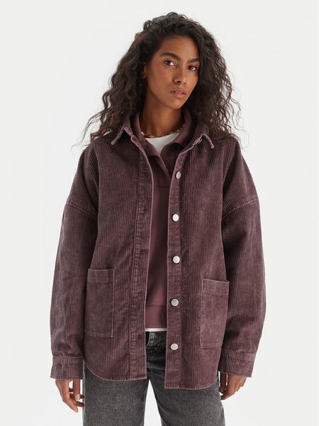 Roxy Koszula Kick Back Washed Cord ERJWT03697 Fioletowy Regular Fit. Fioletowe koszule Roxy, m, bez wzorów, z bawełny, bez kołnierzyka, bez ramiączek. Za 259.99 zł.