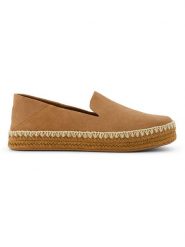 TOMS Espadryle w kolorze jasnobrązowym rozmiar: 36. Brązowe espadryle Toms, bez wzorów, bez obcasa, bez zapięcia. Za 158.47 zł.
