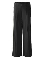 Miss Lagotte Spodnie w kolorze czarnym rozmiar: 34. Czarne spodnie materiałowe Miss Lagotte, bez wzorów, z materiału, z podwyższonym stanem. Za 165.99 zł.