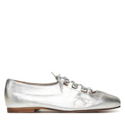 Baleriny Balagan. Szare baleriny BALAGAN, bez wzorów, bez obcasa. Za 349.99 zł.