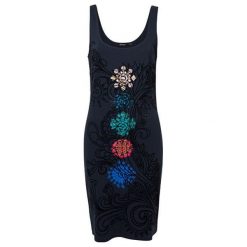 Desigual Damski płaszcz Vest Coque Negro 19SWVKAH 2000 (rozmiar XS). Płaszcze Desigual, xs, bez wzorów. W wyprzedaży za 186.00 zł.
