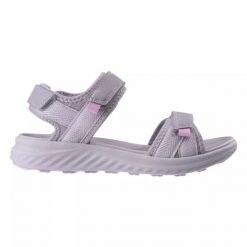 Sandały damskie Hi-Tec Arveni Wo's - jasnoszare, Rozmiar buta 40. Szare sandały Hi-tec, bez wzorów, sportowe, bez obcasa, bez zapięcia. Za 123.99 zł.