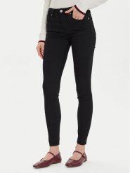 Tommy Hilfiger Jeansy Como WW0WW45008 Czarny Skinny Fit. Czarne jeansy TOMMY HILFIGER, bez wzorów. Za 249.99 zł.