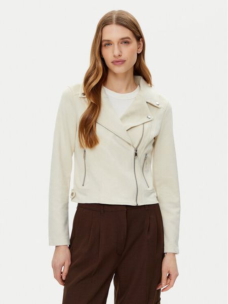 Vero Moda Kurtka z imitacji skóry Jose 10300938 Beżowy Regular Fit. Brązowe kurtki Vero Moda, s, bez wzorów, ze skóry, bez kaptura. Za 129.99 zł.