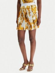 Versace Jeans Couture T-Shirt 80HAH608 JS553 Biały Regular Fit. Białe t-shirty Versace Jeans Couture, m, bez wzorów, z bawełny, bez kołnierzyka, bez ramiączek. Za 749.99 zł.