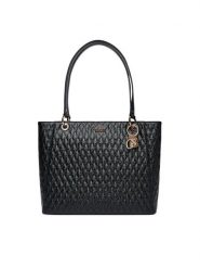 Guess Torebka HWGG96 26250 Czarny. Czarne shopper Guess, z aplikacjami, ze skóry, bez dodatków. Za 399.99 zł.