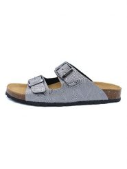 Billowy Klapki w kolorze szarym rozmiar: 41. Szare klapki Billowy, bez wzorów, z otwartym noskiem, bez obcasa. Za 113.90 zł.