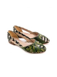 Goby Baleriny w kolorze zielonym rozmiar: 40. Zielone baleriny Goby, bez wzorów, bez obcasa. Za 173.99 zł.