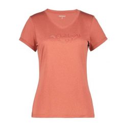 Koszulka damska Icepeak Burnham. Czerwone bluzki Icepeak, bez wzorów, sportowe, bez kołnierzyka, bez ramiączek. Za 188.50 zł.