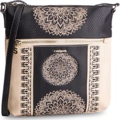 Torebka DESIGUAL - 19SAXPDC 1008. Brązowe listonoszki Desigual, bez wzorów, ze skóry ekologicznej, wizytowe, bez dodatków. W wyprzedaży za 149.00 zł.