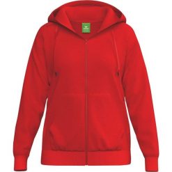 Bluza damska z kapturem Erima TS. Czerwone bluzy Erima, na lato, bez wzorów, z bawełny, z kapturem. Za 254.45 zł.