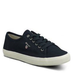 Tenisówki Gant. Niebieskie trampki GANT, bez wzorów, bez zapięcia. Za 185.99 zł.
