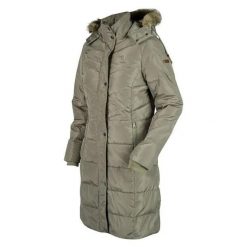 Parka dla kobiet HORKA Glacier. Zielone parki Horka, na zimę, s, z futra, eleganckie, bez kaptura. Za 596.00 zł.