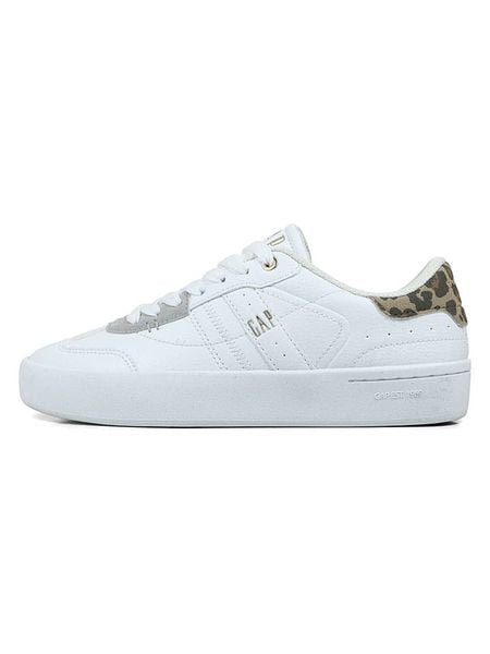 GAP Sneakersy "Boudler" w kolorze białym rozmiar: 37. Białe trampki GAP, bez wzorów, bez zapięcia. Za 134.95 zł.