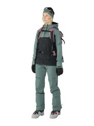 DYNAFIT Spodnie narciarskie "Radical" w kolorze zielonym rozmiar: M. Zielone spodnie narciarskie Dynafit, m, bez wzorów, z materiału, narciarskie. Za 704.47 zł.