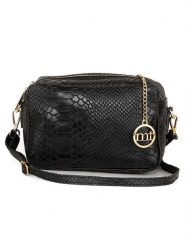 Mia Tomazzi Skórzana torebka w kolorze czarnym - 21 x 14 x 8 cm rozmiar: onesize. Czarne torby na ramię Mia Tomazzi, bez wzorów, z materiału, na ramię, bez dodatków. Za 173.99 zł.