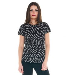 Koszulka na co dzień na siłownię. Czarne bluzki LEONE 1947 APPAREL, bez wzorów, z bawełny, sportowe, bez kołnierzyka, bez ramiączek. W wyprzedaży za 82.10 zł.