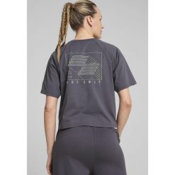 Damska koszulka PUMA x HYROX Motion Cat PUMA Galactic Gray. Szare bluzki Puma, s, bez wzorów, sportowe, bez kołnierzyka, bez ramiączek. Za 169.00 zł.