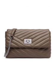 Nine West Torebka CEO-SUSAN-LA513-561 Szary. Szare torebki klasyczne Nine West, bez wzorów, z materiału, bez dodatków. Za 199.99 zł.