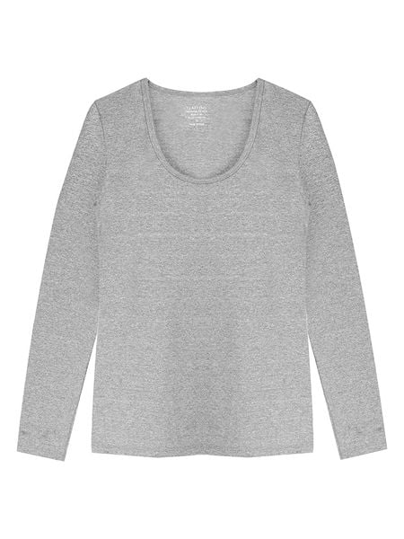 Claesens Koszulka w kolorze szarym rozmiar: M. Szare bluzki Claesen‘s, m, bez wzorów, z bawełny, bez kołnierzyka, bez ramiączek. Za 52.30 zł.